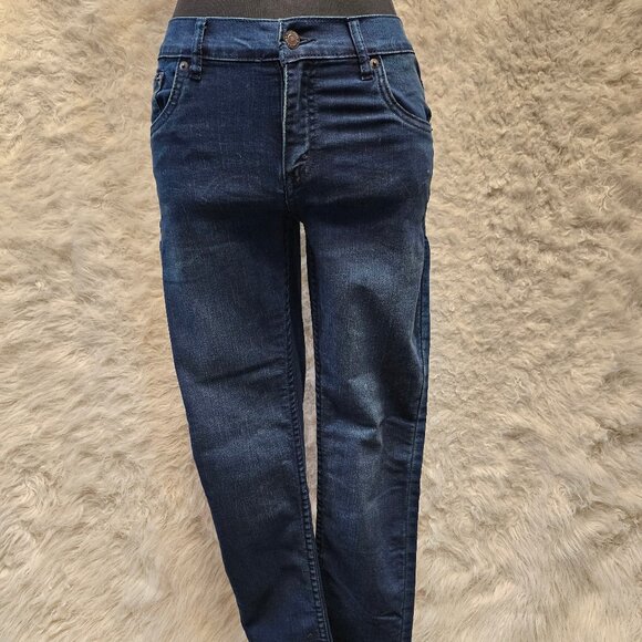 Levi's 519 16Reg Women's Blue Dark Wash Extreme Skinny Jeans W28/L28 - Picture 1 of 9